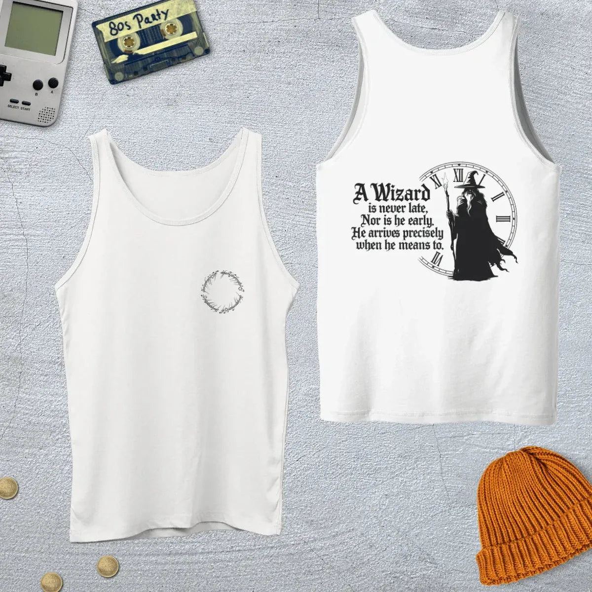 Wizard never late - Tank Top